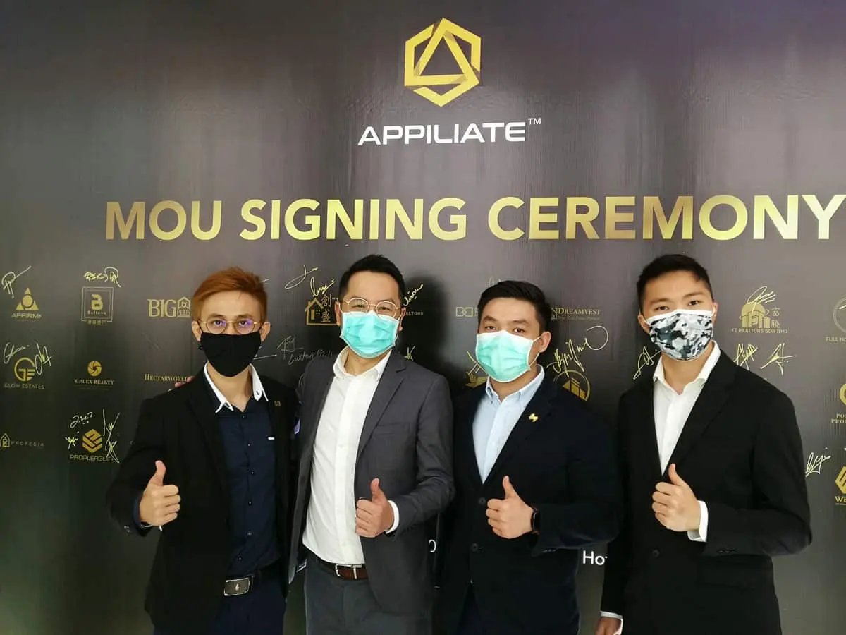 CEO of Affirm Plus Properties, Hendry Lee with DPI Media Team