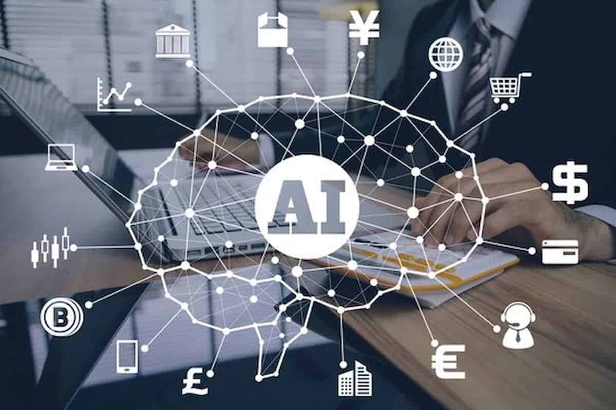 Various application of AI in businesses.