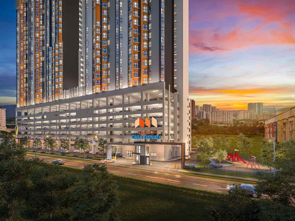 Platinum Casa Danau Residences Facade
