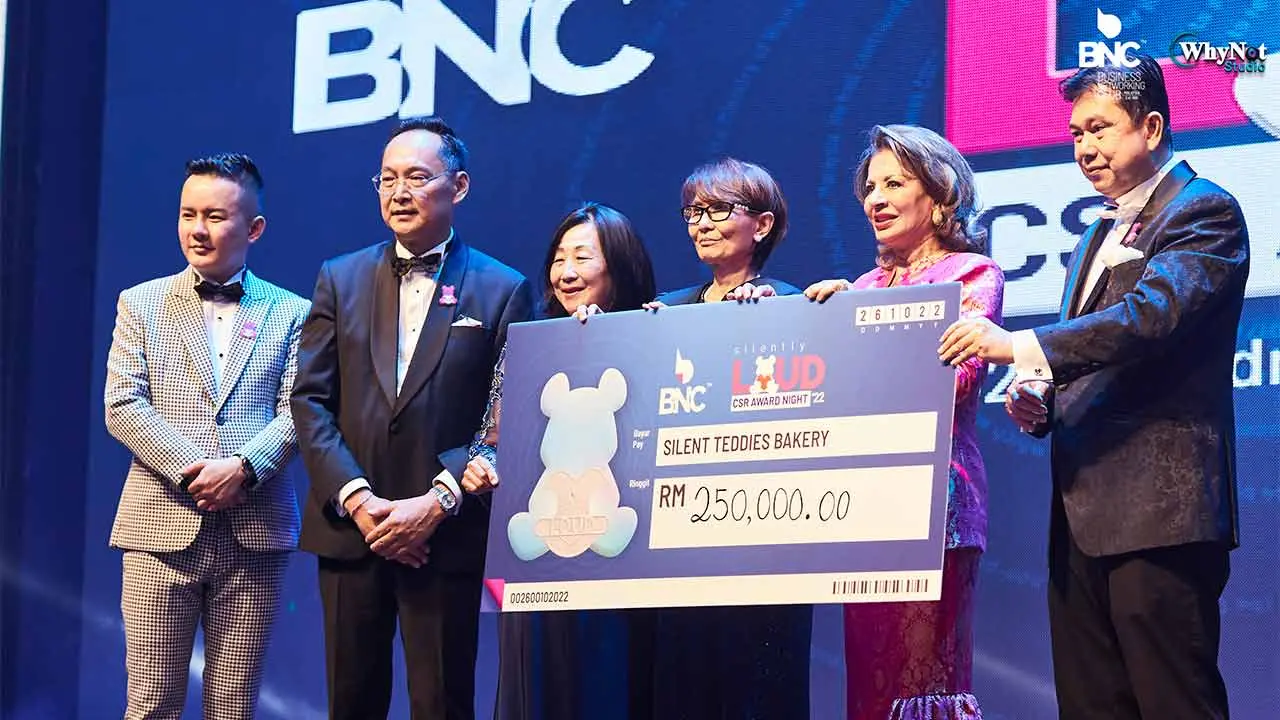Photo of the BNC Silently Loud CSR Award Night 2022