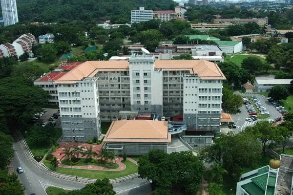 An aerial shot of Universiti Sains Malaysia, a leading researcher in Science