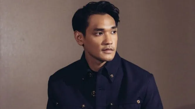 The Indonesian heartthrob Afgan posing in a photoshoot
