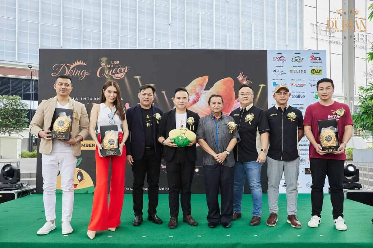 Group Photo with Brand Ambassadors of the Durian Cultural Fest 2023