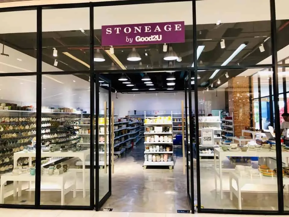 The entrance to Stone Age by Good2u at Da Men Mall