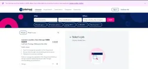 JobStreet Homepage