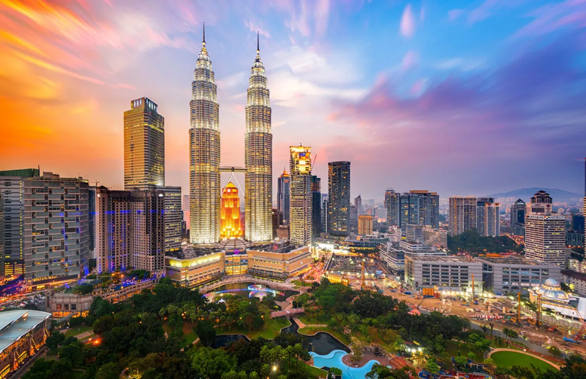 Scenery of Kuala Lumpur, Malaysia