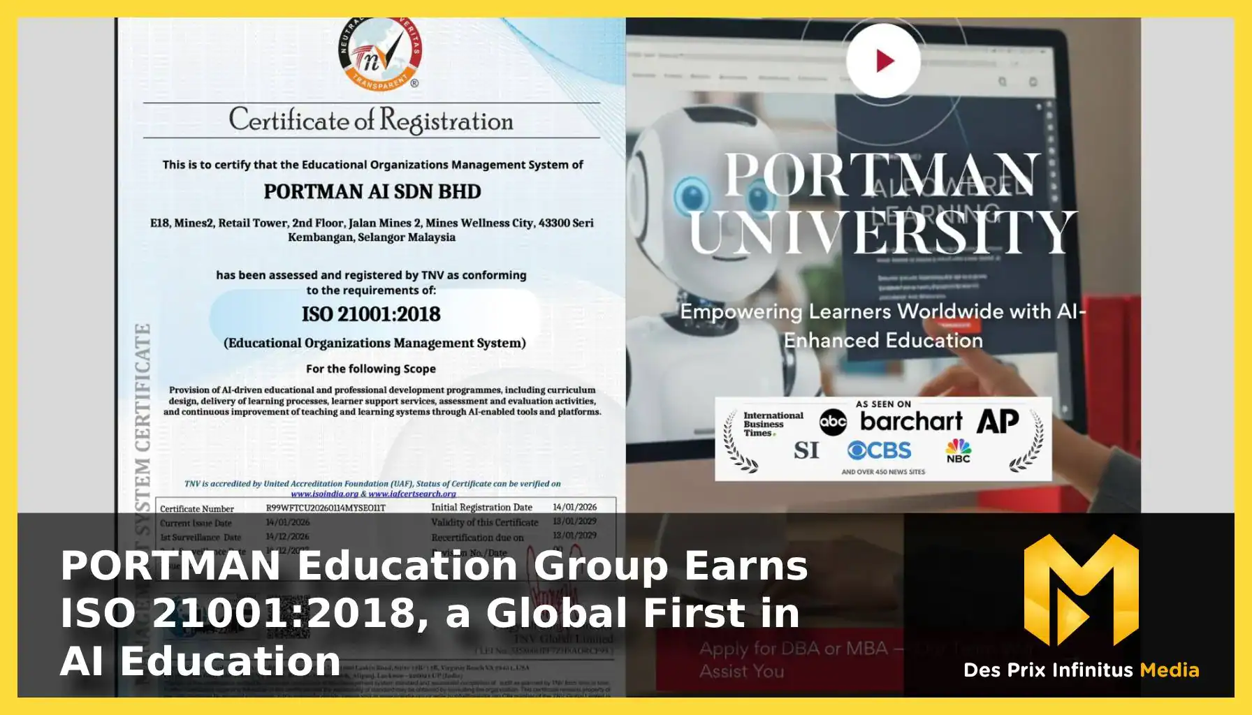 PORTMAN Education Group Featured Image