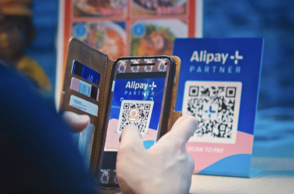 AliPay Qr payment method.