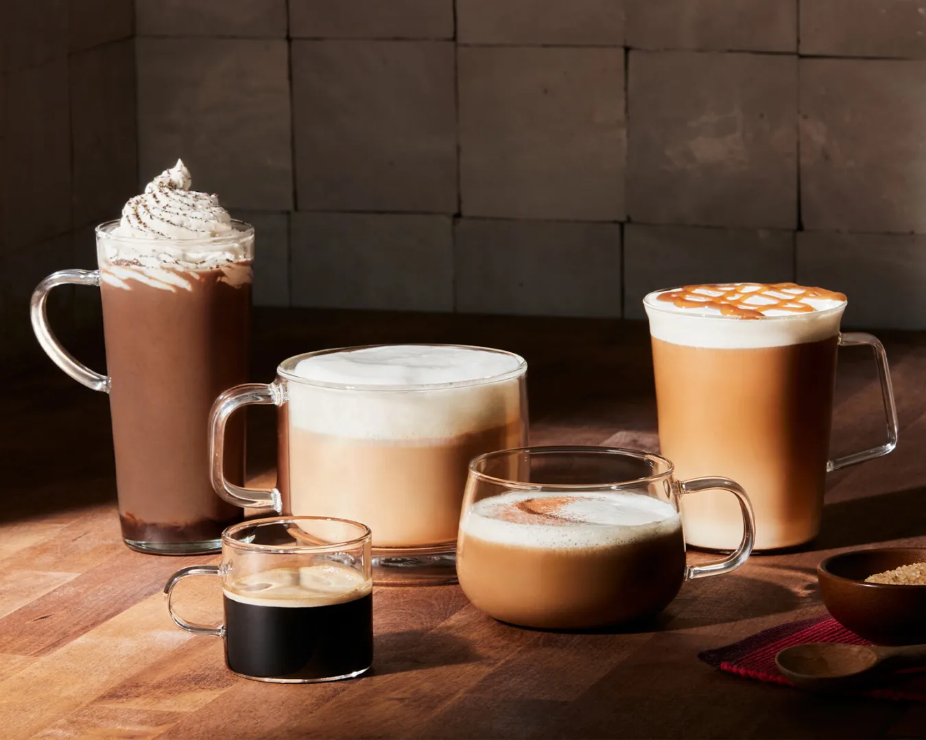 Featuring many types of Coffee