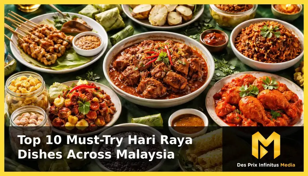 Variety of Hari Raya dishes across Malaysia