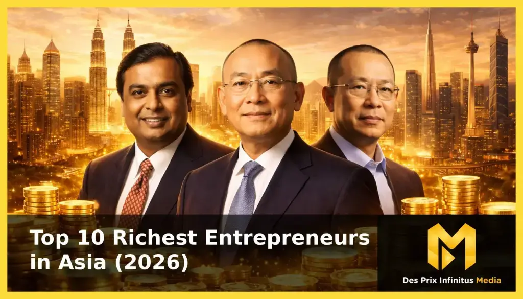 Richest entrepreneurs in asia
