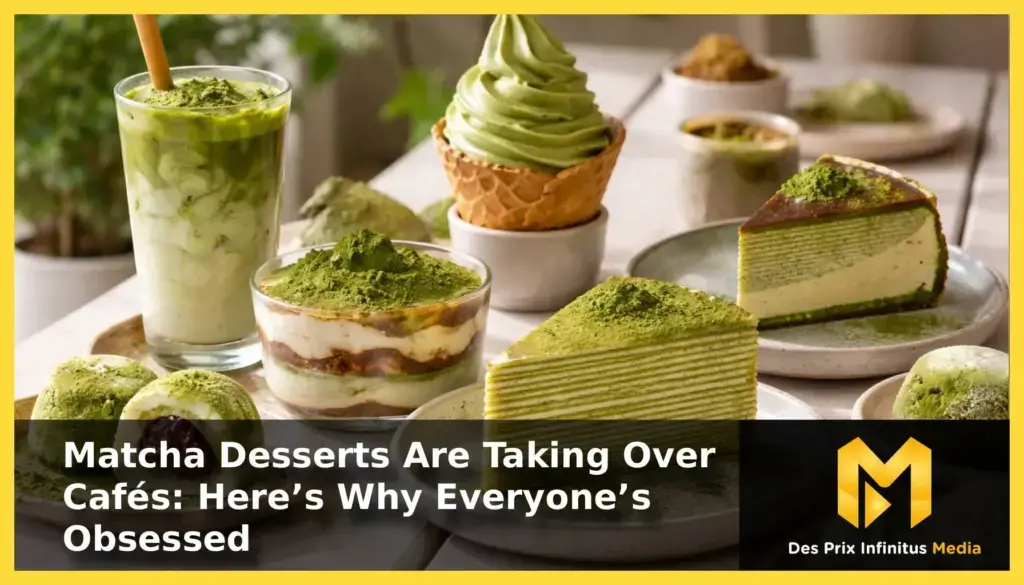 Matcha desserts