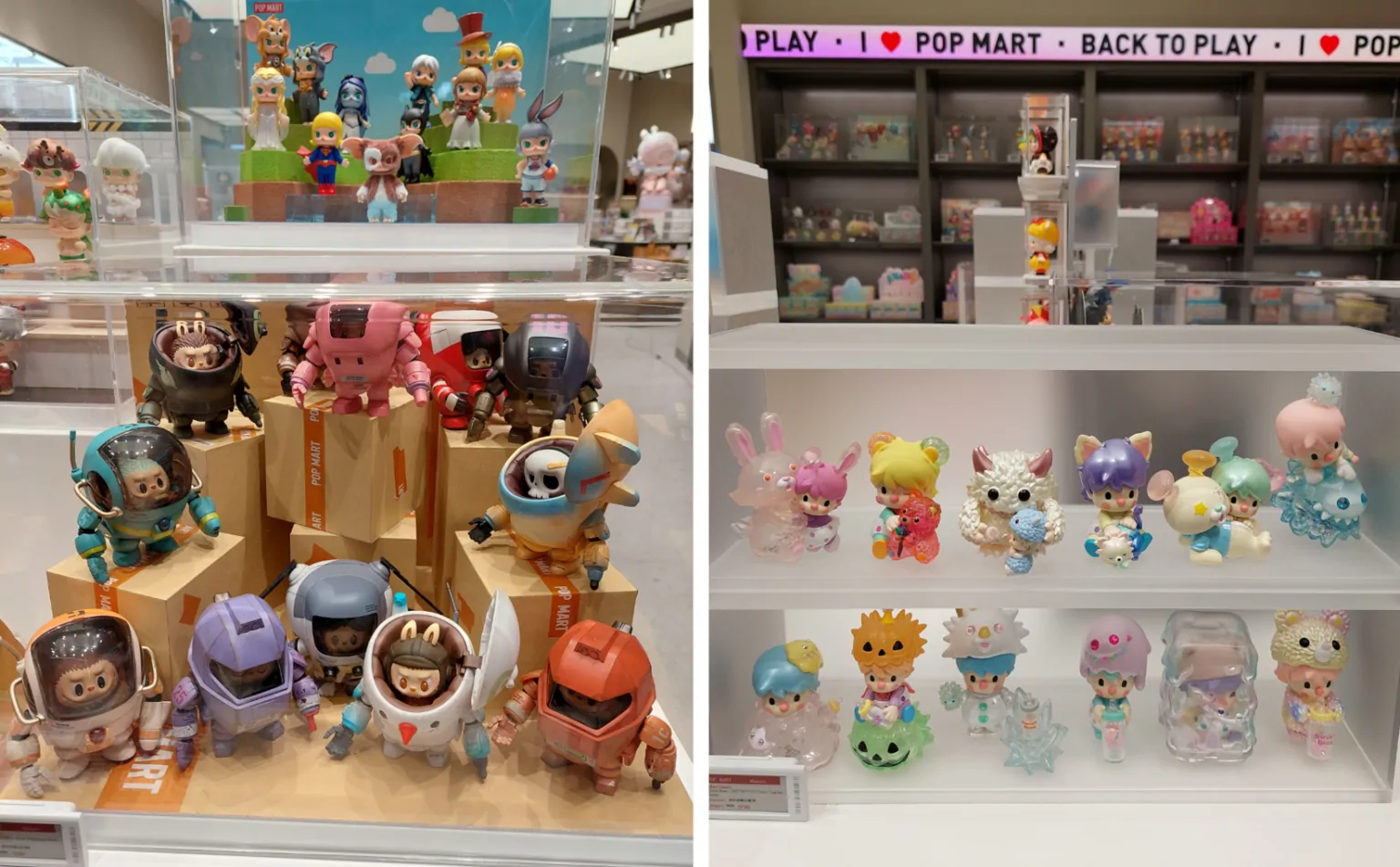Pop Marts Figurines