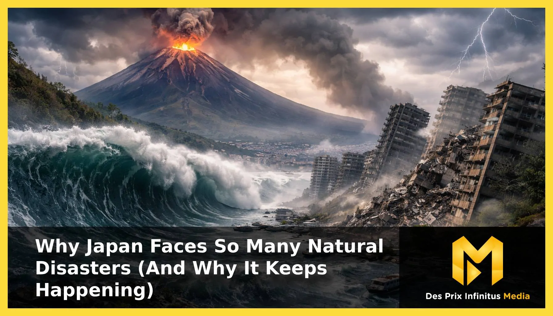Japan faces so many natural disasters