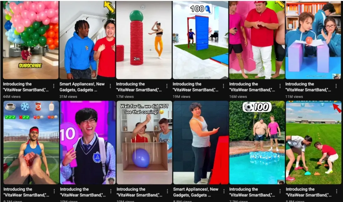 Repetitive content