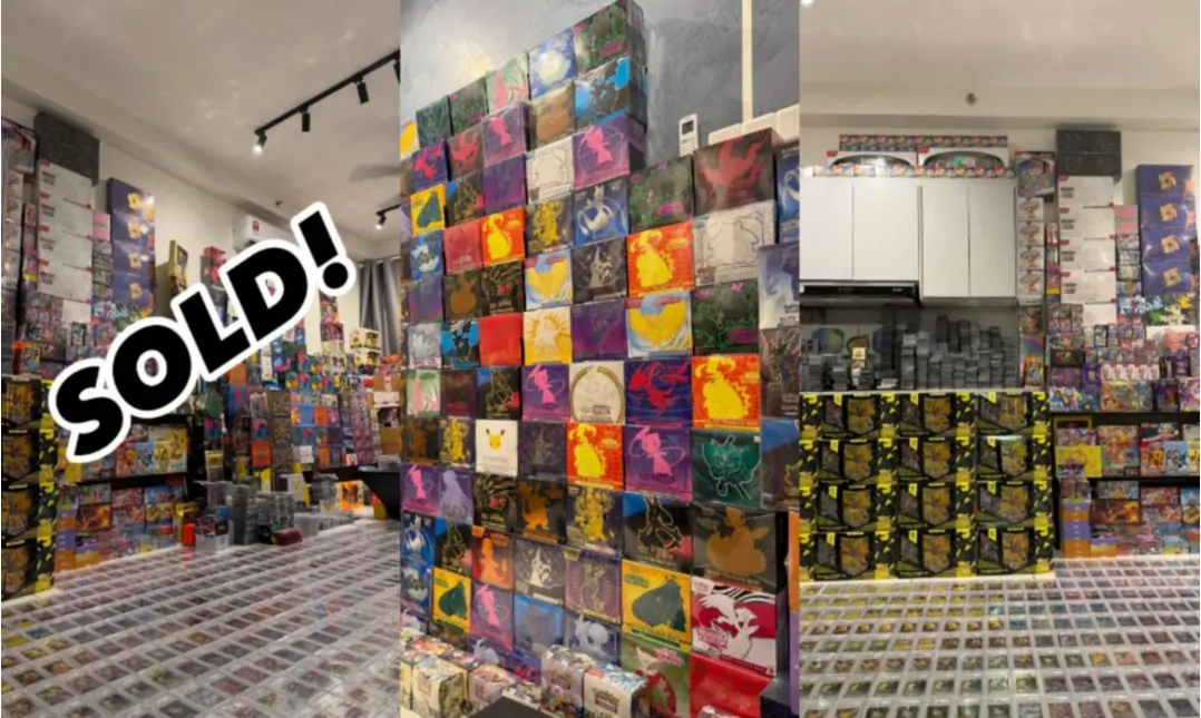 A Pokémon card collector has gone viral after selling his entire personal collection for RM1.87 million