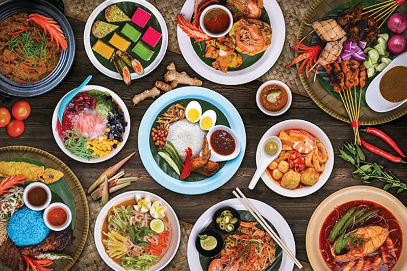 Malaysian local foods