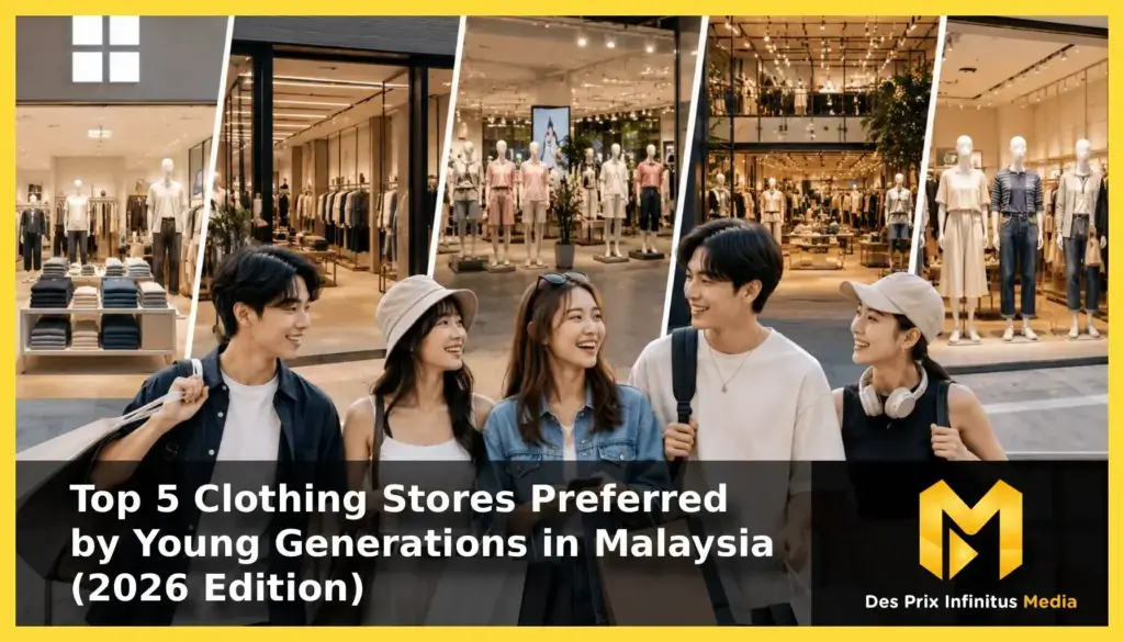 Top 5 clothing stores preferred by young generations in malaysia 2026 edition featured img