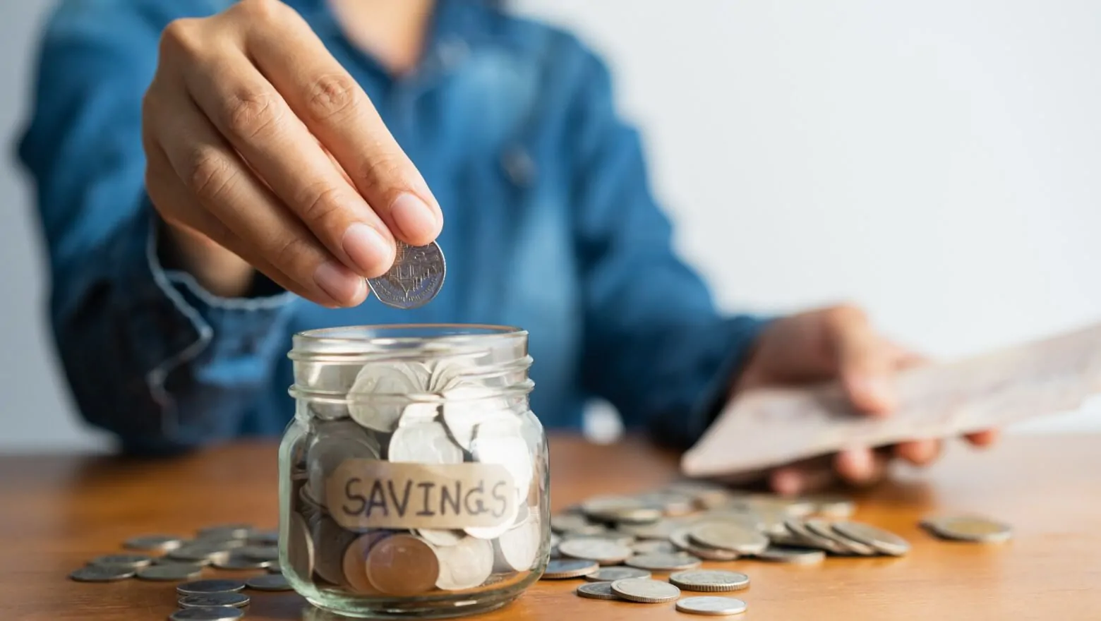 Saving money