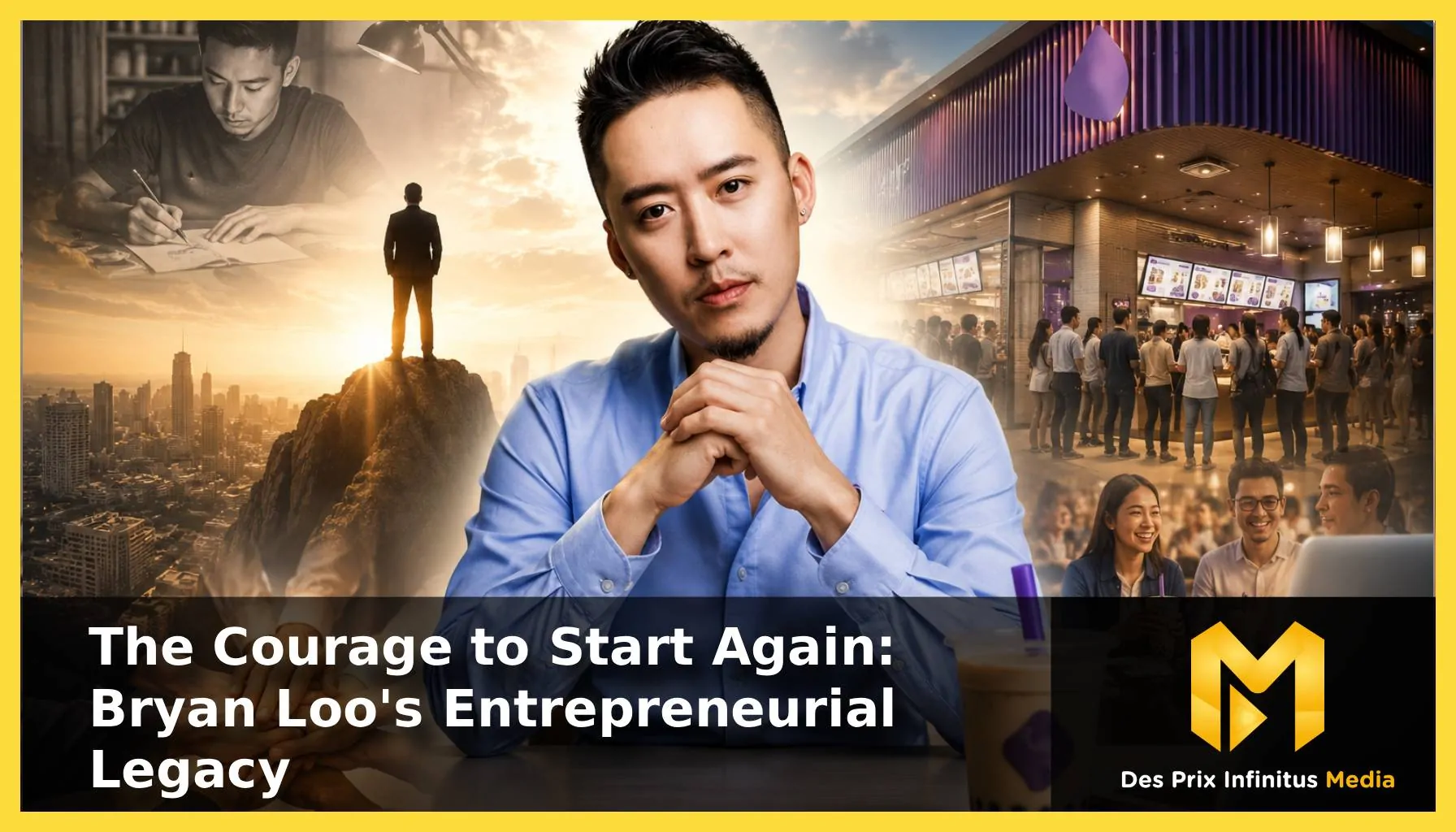 The courage to start again bryan loos entrepreneurial legacy featured img