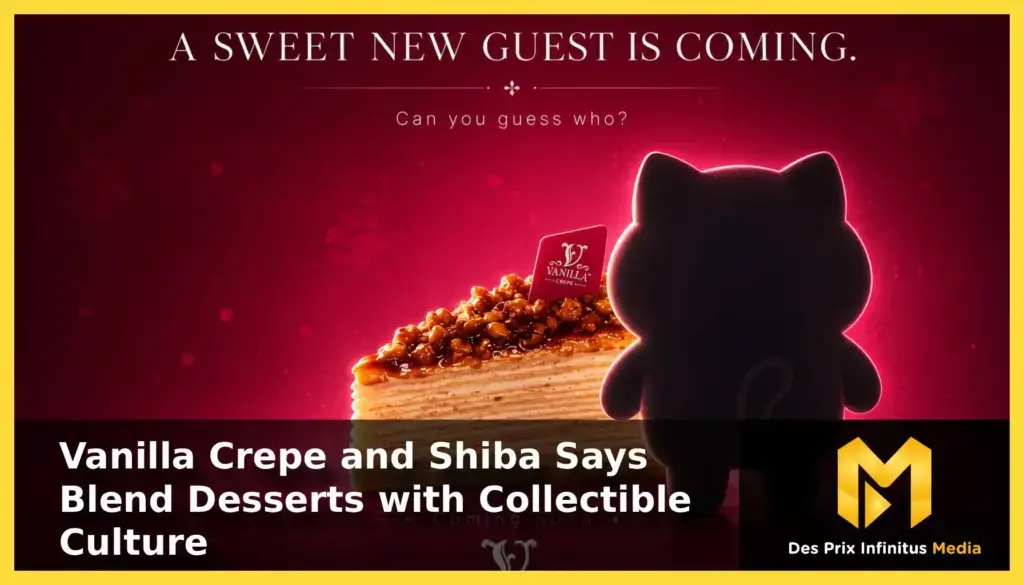 Vanilla crepe and shiba says blend desserts with collectible culture featured img