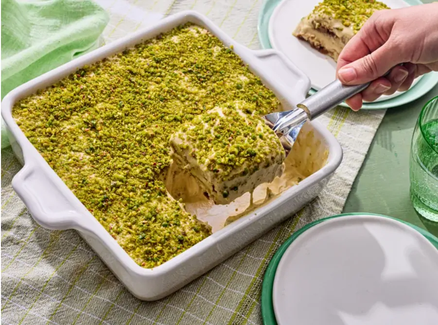Pistachio Tiramisu