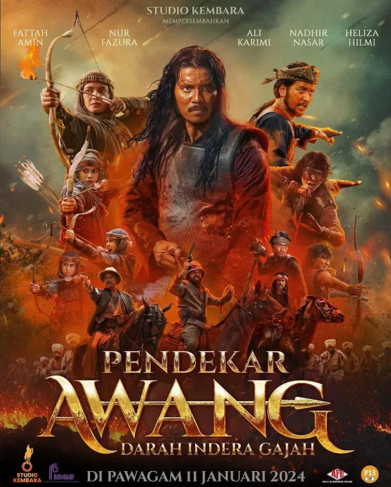 Warrior Awang and Master Tok Gajah