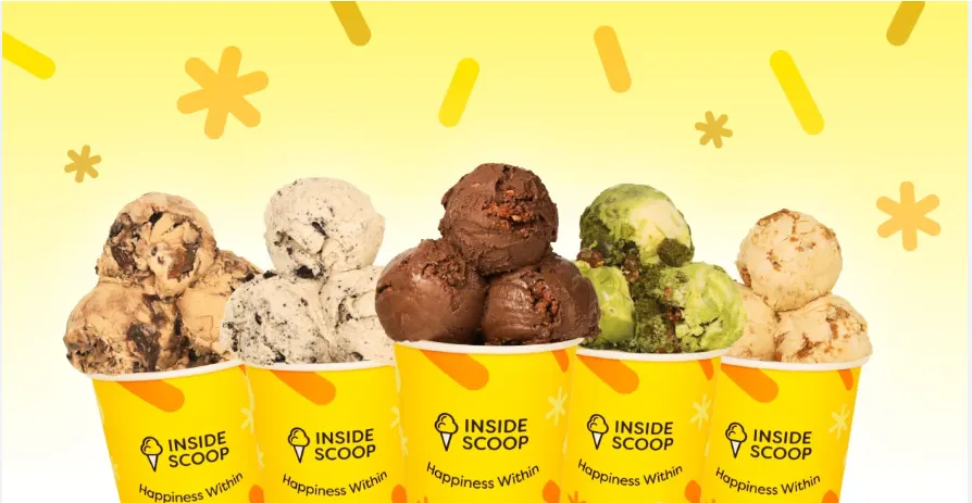Inside Scoop ice cream