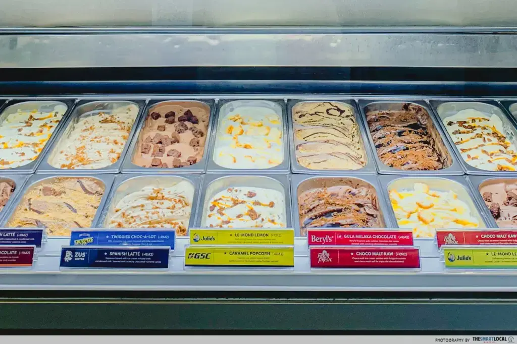 Ice Cream flavours