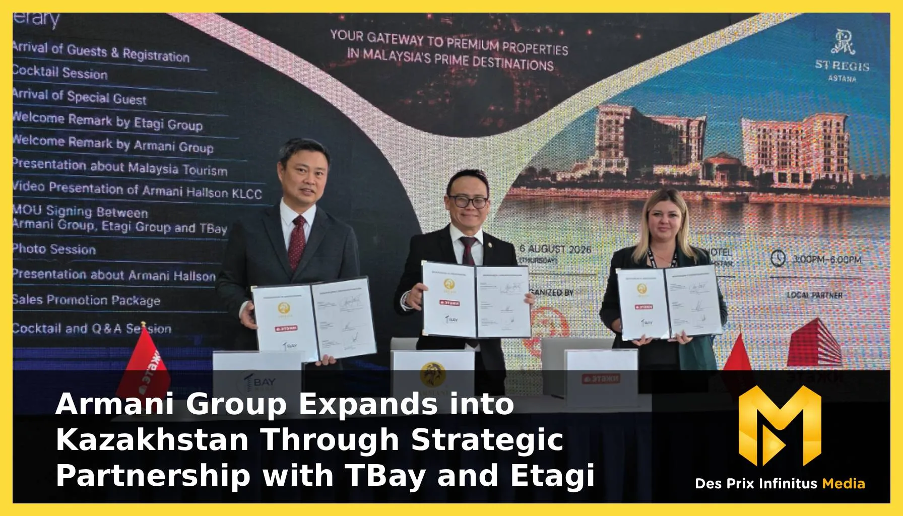 Armani group expands into kazakhstan through strategic partnership with tbay and etagi featured image