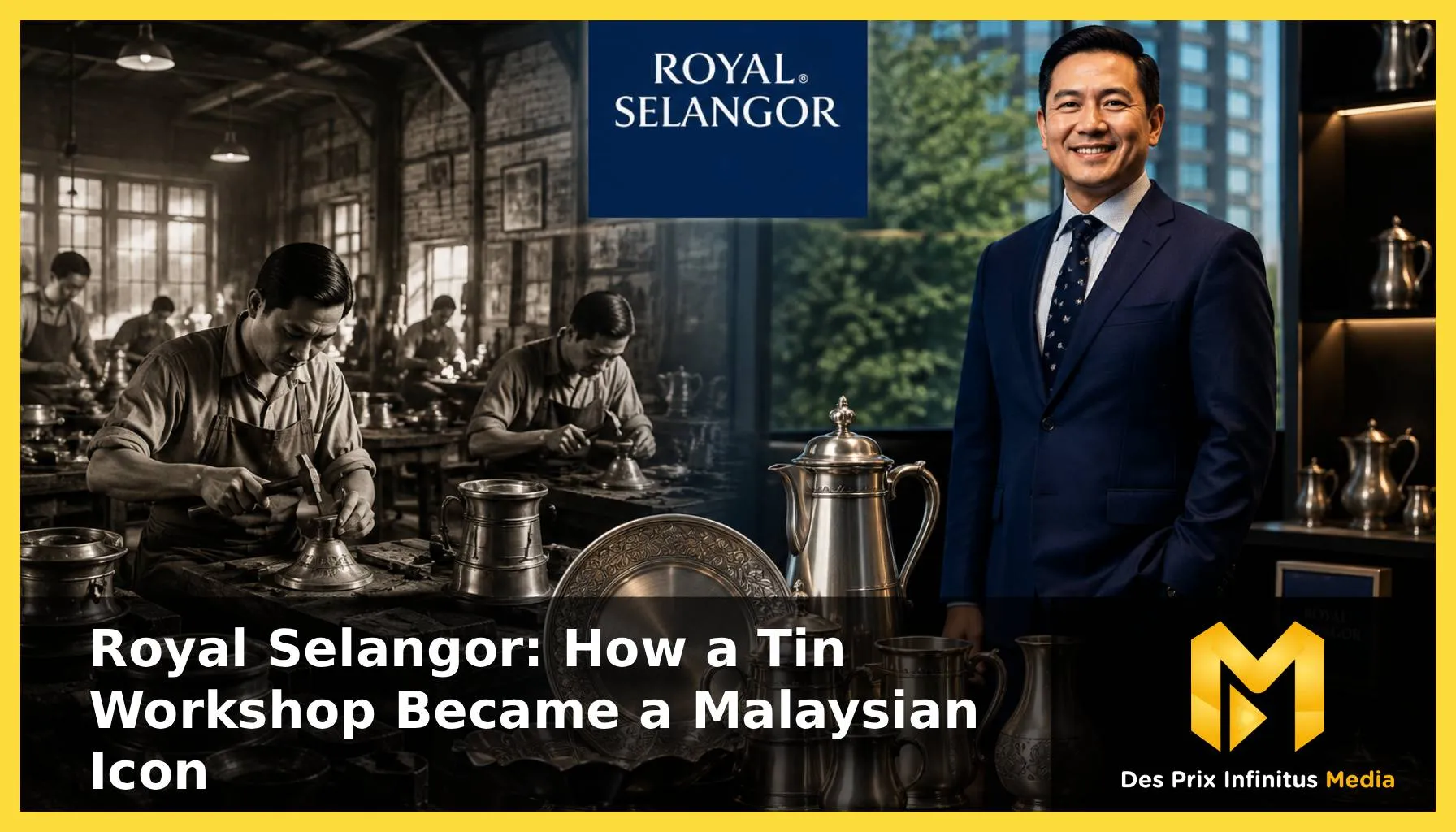 Royal selangor how a tin workshop became a malaysian icon featured img