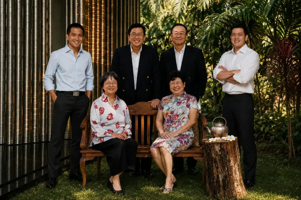 Peng Kai’s four children are all active board directors and fourth-generation descendants
