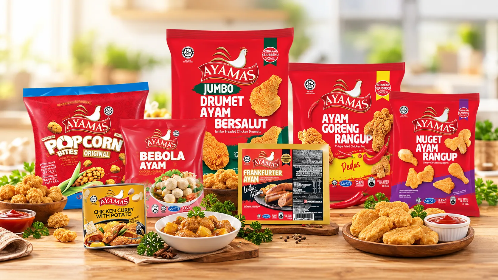 Ayamas products