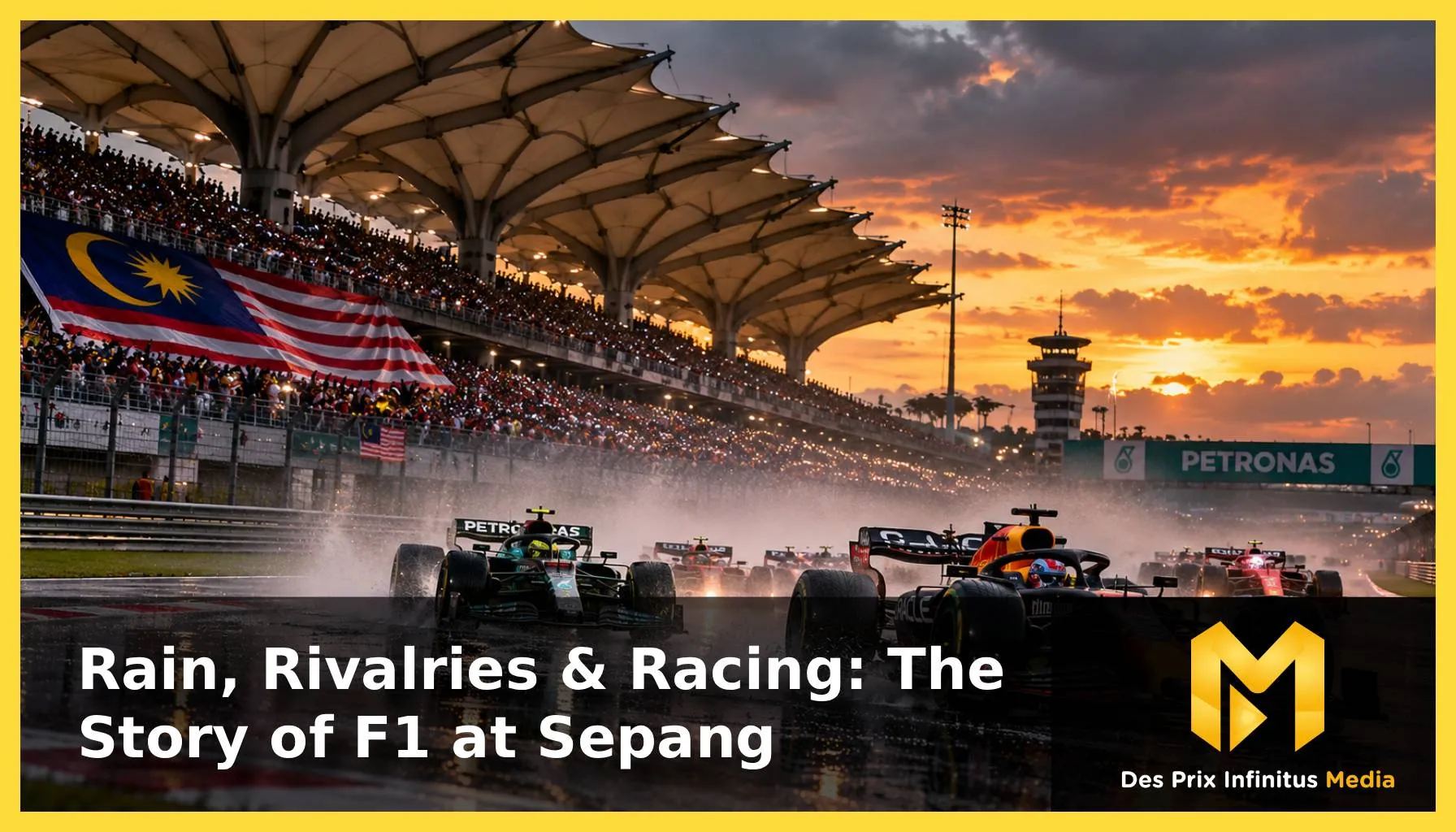Rain rivalries racing the story of f1 at sepang featured img